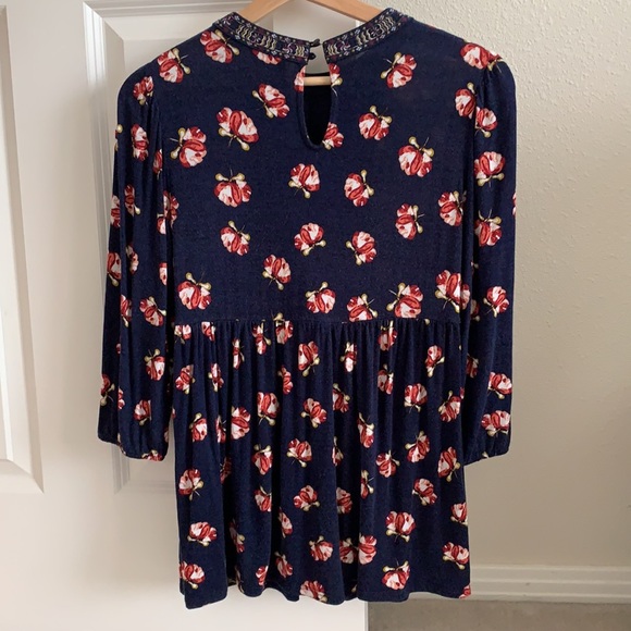 Anthropologie One September Floral Top - Picture 4 of 7